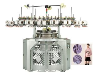 Wholesale 3 Thread 5.5KW Fleece Knitting Machine Single Jersey Gauge 24G from china suppliers
