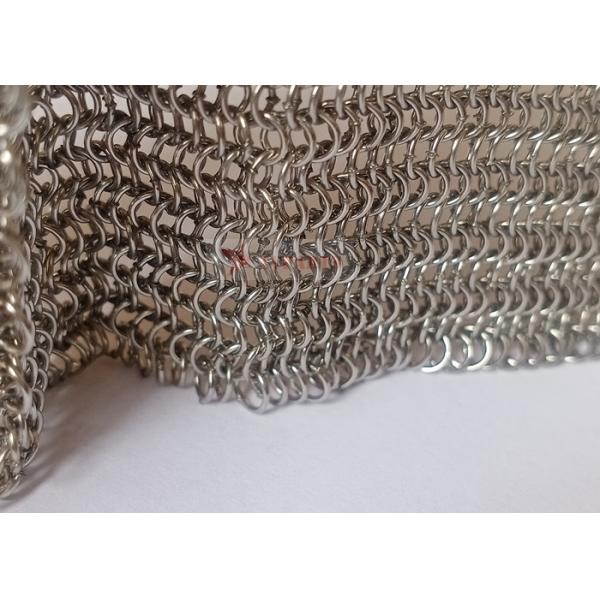 0.53x3.81mm Chainmail Ring Mesh As Metal Mesh Curtains