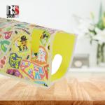 Plastic Handle Shopping Bag Recyclable Gravure Printing For Boutique Customized