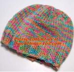 New High Fashion Soft Chunky Acrylic Cable Knitted Multicolor Beanie, Newest