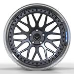 Custom 2 PC Aluminum Alloy Rims 18 19 20 21 22 23 24 Inches For Audi RS4 RS6 R8