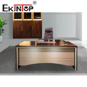 Wholesale Laminate Construction Pedestal Office Desk Metal Steel Office Computer Table from china suppliers