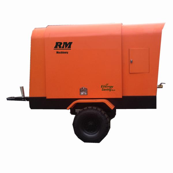 2m3/min 7 bar Yuchai engine Diesel Screw Air Compressor Portable Diesel Engine