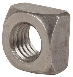 China Single Chamfer HDG M3 TO M24 6T Stainless Steel Square Nuts on sale