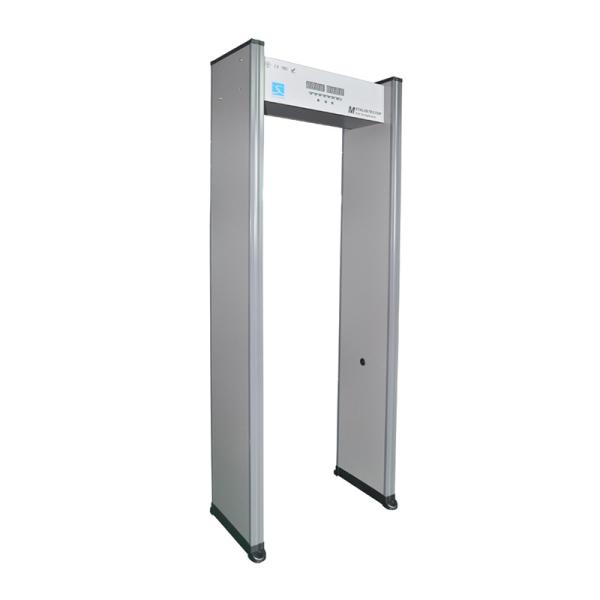 SUNLEADER XLD-D LCD 18 zones gold walkthrough metal detector safety gate for