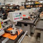 850 KG High Precision Wood Cutting Vertical Single Rip Saw Machine For Thickness