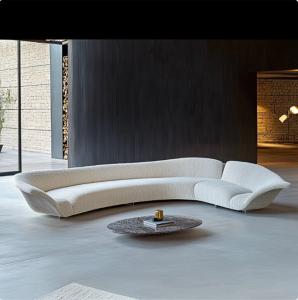 Wholesale Corner Sofa Modern Round Cloud Couch Sectional White Living Room Modern Velvet Live Sofa Room Sofa Set Modern from china suppliers