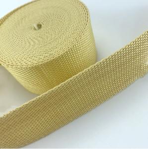 Wholesale Metallurgy Insulation Woven Aramid Tape Low Flexibility Fabric Cloth Belt from china suppliers