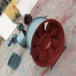 Construction Works Axial Flow Fans with Own and Plastic Blade Material at Good