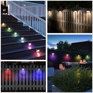 Wholesale Solar Powered Garden Light For Patio Stairs Outdoor Yard Pathway Lamp Solar Wall Fence Light from china suppliers