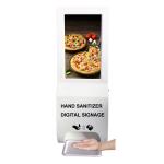 21.5 Inch Stand Alone Advertising Mionitor Display Hand Sanitizer And Scent