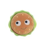 Food Pet Dog Chew Toy Cotton Rope Squeaky Dog Toy Set Hamburger Chips Hot Dog