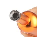 Electroplating Empty Crystal Liquor Glass Bottle 500 Ml 750 Ml With Cork