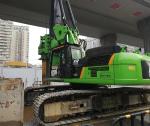 Rotary Low Headroom Driling Rig Pile Machine 560KN Construction Foundation
