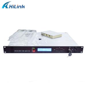 Wholesale EDFA C Band DWDM Booster Optical Amplifier 1U High Gain Low Noise Dual Power from china suppliers