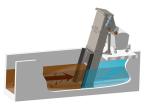 Separation Fine Screen Wastewater Treatment Small Medium Size Non Standard