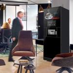 Self Serve Floor Standing Coffee Machine Internet 4G WIFI And RJ-45