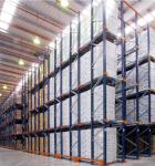 Stainless Steel Metal High Density Pallet Racking System For Cold Room