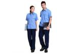 Comfortable Industrial Work Uniforms , Custom Work Uniform Shirts With Short