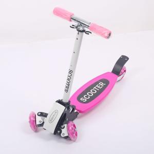 Wholesale 4 Wheel Skate Kick Scooter Adjustable Height Lean To Steer For Toddlers Girls Boys from china suppliers