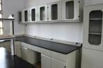 Custom School Laboratory Desk Furniture Wall Mounted Laboratory Benches