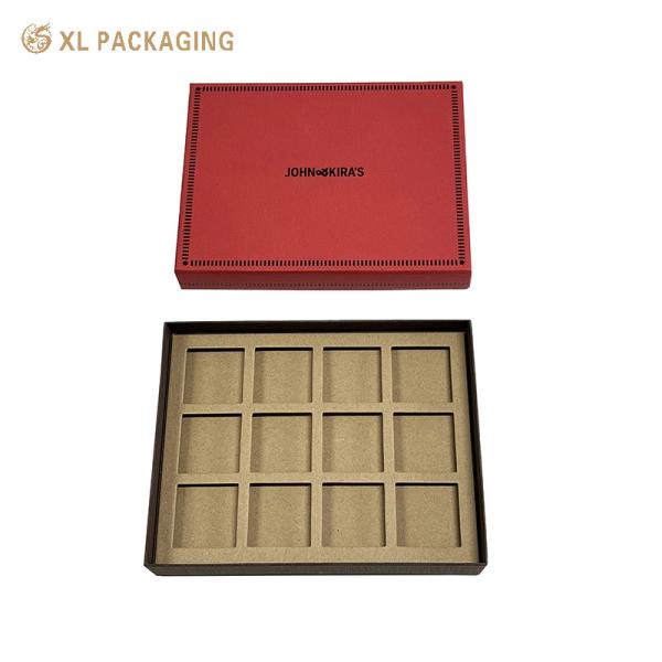 Custom Logo Luxury Chocolate Candy Cardboard Packaging Box With Eco-friendly