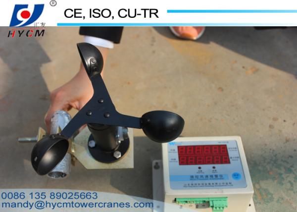 Tower Crane Parts Manual for Brand New Wind Speed Cup Anemometer Hoist Crane