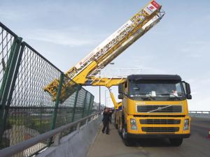 Wholesale Platform Type Mobile Bridge Inspection Unit Truck Chassis 309 KW 420 HP from china suppliers