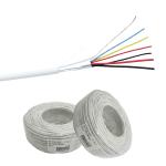 PVC Jacket 4x0.22mm2 2x0.5mm2 Shielded Stranded TC Tinned Copper Alarm Cable