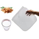 Food Grade 200 Micron Mesh Filter Bags , Nylon Nut Milk Bag 12" x 12"
