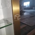 10mm Tempered Glass Skincare Display Shelves For Cosmetic Shop ODM