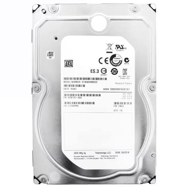 Customized ST4000NM0033 THGNN 0THGNN 4TB ES.3 7200 3.5" SATA Constellation
