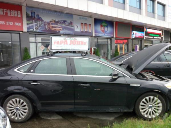 Custom design led display led display for taxi , 3g sifi usb net cable gps
