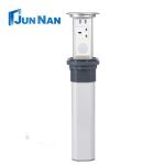 Hidden Pop-Up Desktop USB Charger Socket Tabletop Wireless Electrical Accessory