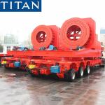 Windmill Blade Transport Wind Turbine Blades Transport Trailer