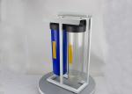 Floor mount 20'' big blue whole house water filter housings 1'' port with two