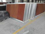 green house aluminum frame cool cell pads with water pipe for pig farm