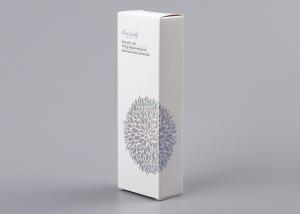 Wholesale White Ivory Board Paper Packaging Boxes With Hot Laser Silver And Matte Varnishing from china suppliers