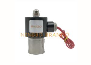 Wholesale 3/8&quot; 304 2/2 Way Direct Acting Stainless Steel 2S040-10 SUS-10 Solenoid Water Valve AC220V AC110V 24VDC from china suppliers