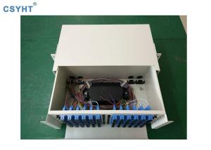 Wholesale 4U 19&quot; 144 Fiber Optical Fiber Rack Sliding Drawer Type FDF Fiber Distribution Frame from china suppliers