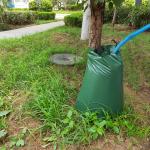 CE/ISO Certified 75L Capacity PVC PE Tree Watering Bag with Two Tubes Direct