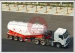 Strong Practicability Dry Bulk Trailer 60 Tons Capacity Electrical Motor Equiped