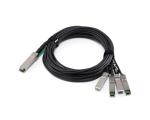 Direct Attach Copper AOC DAC Cable 40G QSFP+ To 4x10GB SFP+