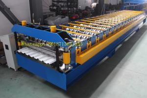 Wholesale 8 Rib Type Roof Tiles Making Machine 18 Sections Simple Structure from china suppliers