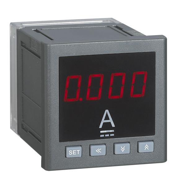 120mm Digital Panel Amp Meter , Ac Digital Panel Mount Amp Meter Rs485