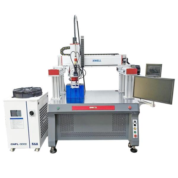 Gantry Automatic Spot Welding Machine 18650 Battery Laser Spot Welder Batter