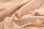 Jacquard Pattern Faux Suede Fabric Polyester Sherpa