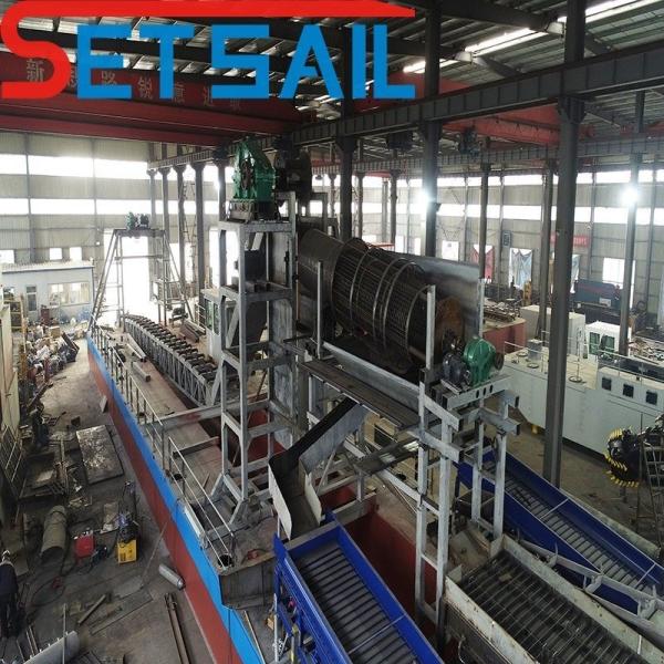 Chain Bucket Diamond Mining Equipment with 0.035m3-1.2m3 Capacity and 37kw-200kw