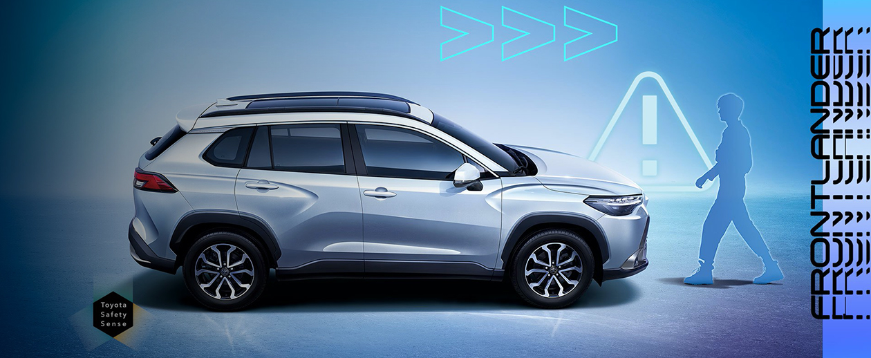 Hybrid Electric SUV Toyota Frontlander 2023 Leading Edition 4X4 New Car in Australia