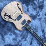 Custom F Hole SG Electric Guitar Mahogany Body Neck